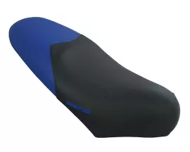 Seat Cover Opticparts DF Black / Blue For Piaggio NRG Mc², Mc³