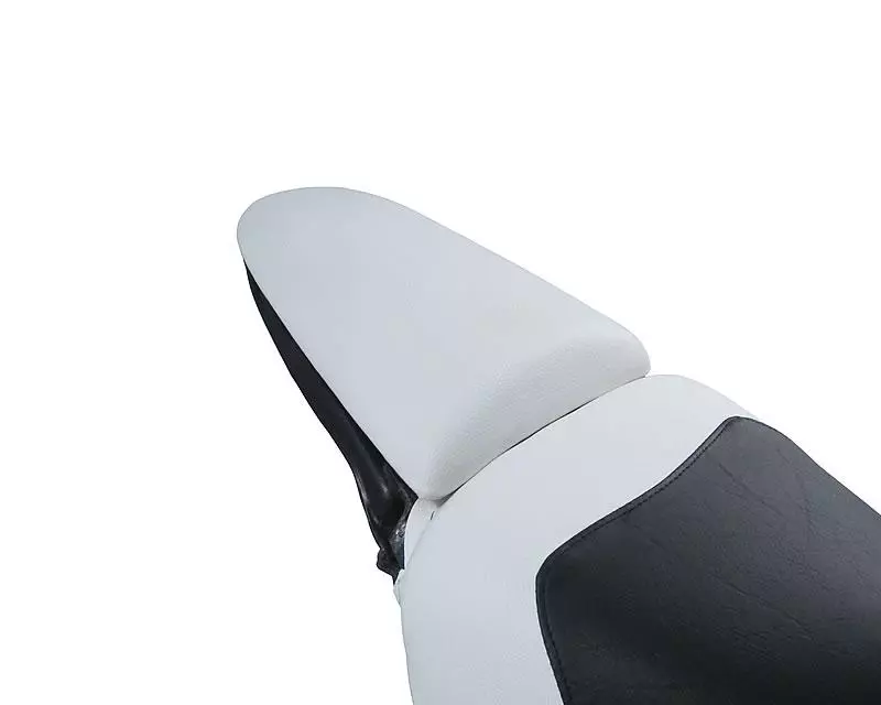 Pillion Seat Cover Opticparts DF White For Aprilia SR50 (97-05)