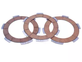 Clutch Friction Plates Polini Aluminum For Piaggio Ape 50, Vespa PK, Special, XL, ETS, Primavera ET3 50-125cc