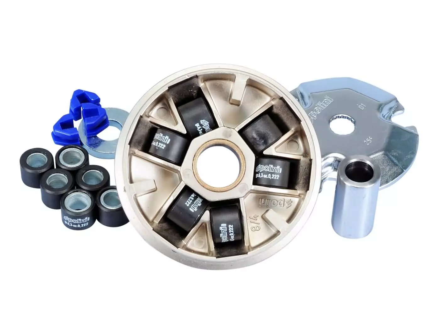 Variator Polini Hi-Speed For Malaguti F12 Digit Kat Euro 2 (fase 1) LC, F12 Phantom 2000 AC