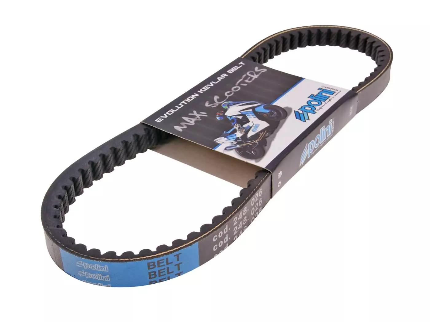 Drive Belt Polini Aramid Maxi For Aprilia Leonardo, Leonardo ST, Scarabeo 125-250 Rotax