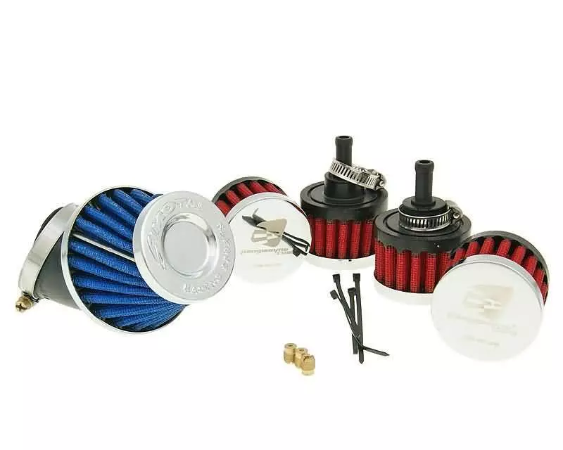 Air Filter Kit Jiangwayne Incl. Main Jets 88-92 For Honda Ruckus