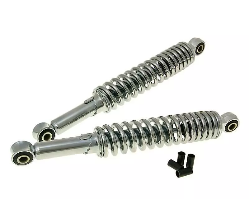 Shock Absorber Set Rear 280mm Chromed