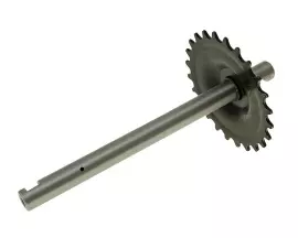 Crank With 24 Tooth Sprocket For Peugeot 103