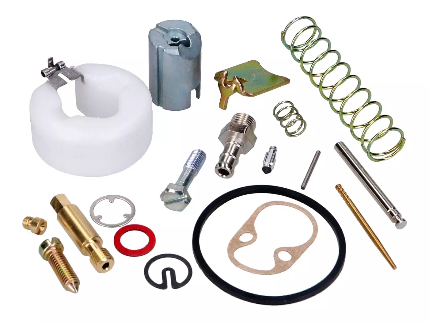 Spare Parts Repair Kit Straight Fuel Connection For Bing SRE 85 Carburetor 15mm For Zündapp, Puch Maxi