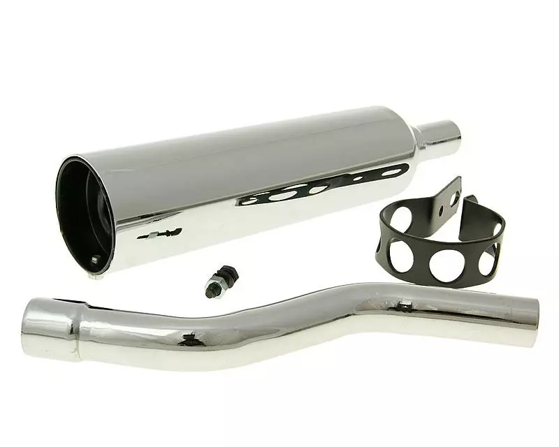 Silencer / Muffler Chromed For Honda MT