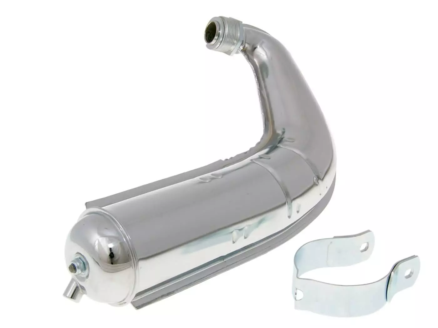 Exhaust Chromed For Mobylette GAC 40, 50