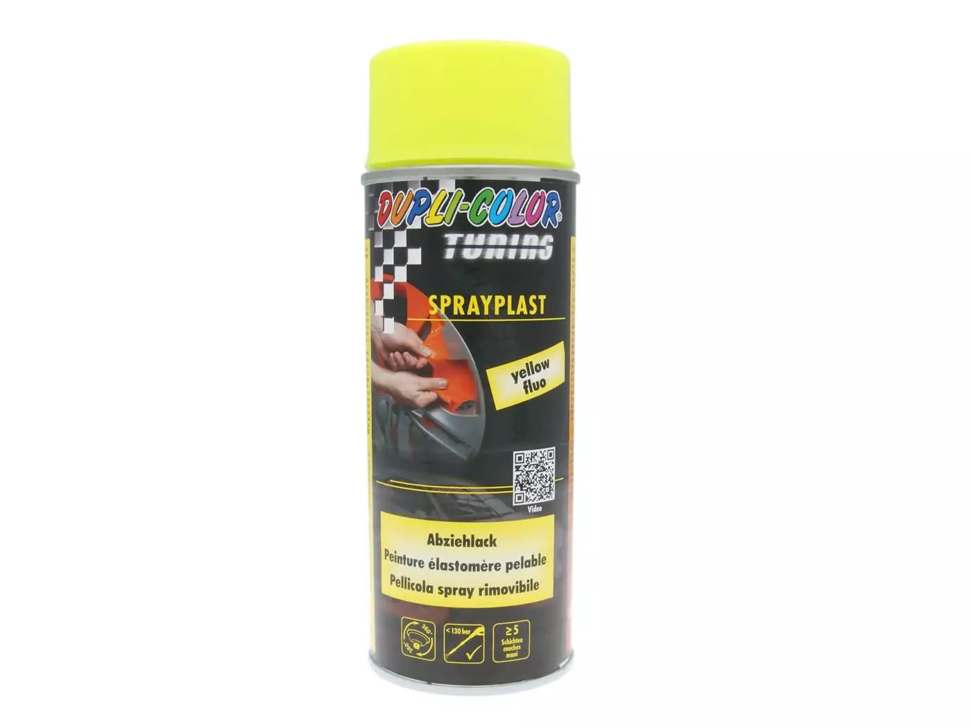 Strippable Lacquer Dupli-Color Sprayplast Yellow Fluo 400ml