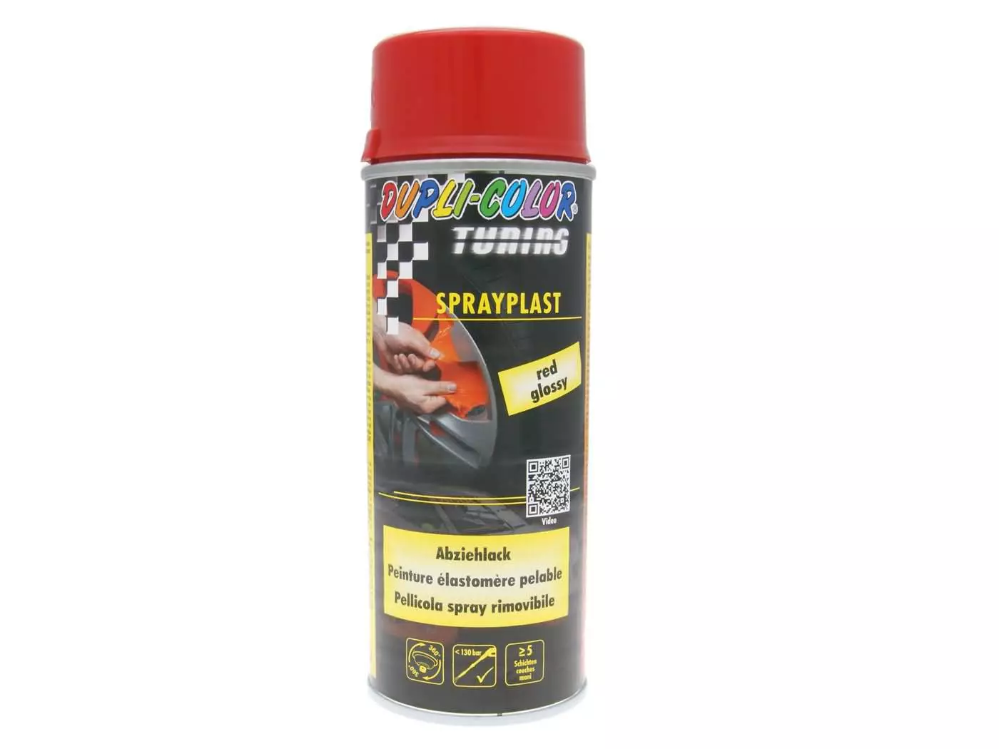 Buy now: Strippable Lacquer Dupli-Color Sprayplast Red Glossy 400ml Strippable Lacquer Dupli-Color Sprayplast Red Glossy 400ml