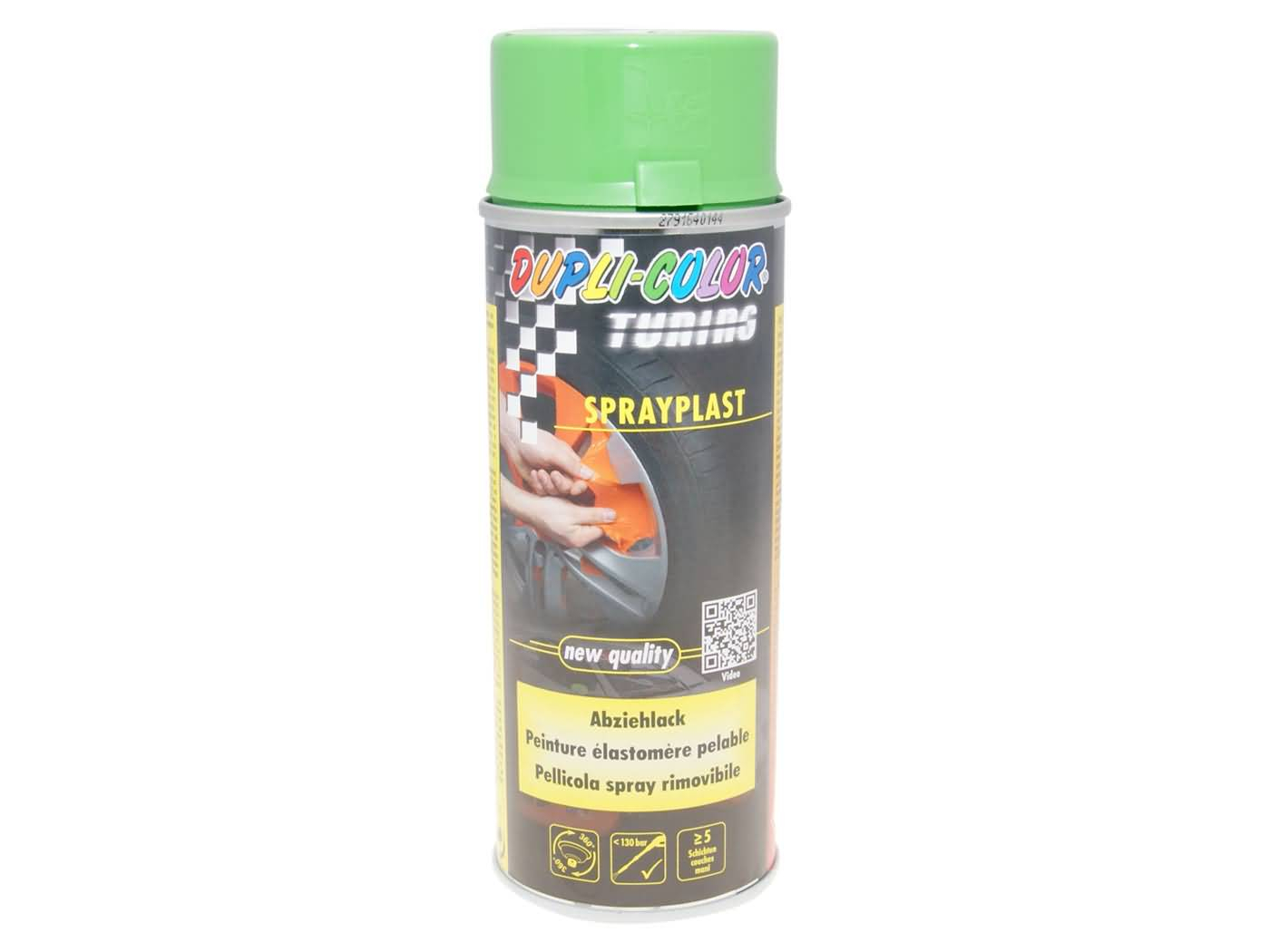 Strippable Lacquer Dupli-Color Sprayplast Green Glossy 400ml