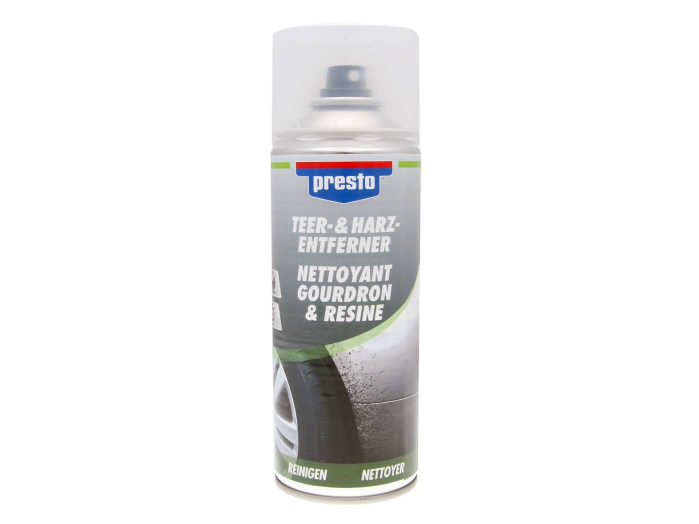 Tar And Resin Remover Spray Presto 400ml