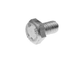 Hex Cap Screws / Tap Bolts DIN933 M6x10 Full Thread Zinc Plated Steel (50 Pcs)