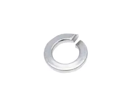 Spring Washers DIN127 For M5 Zinc Plated Single Coil (100 Pcs)