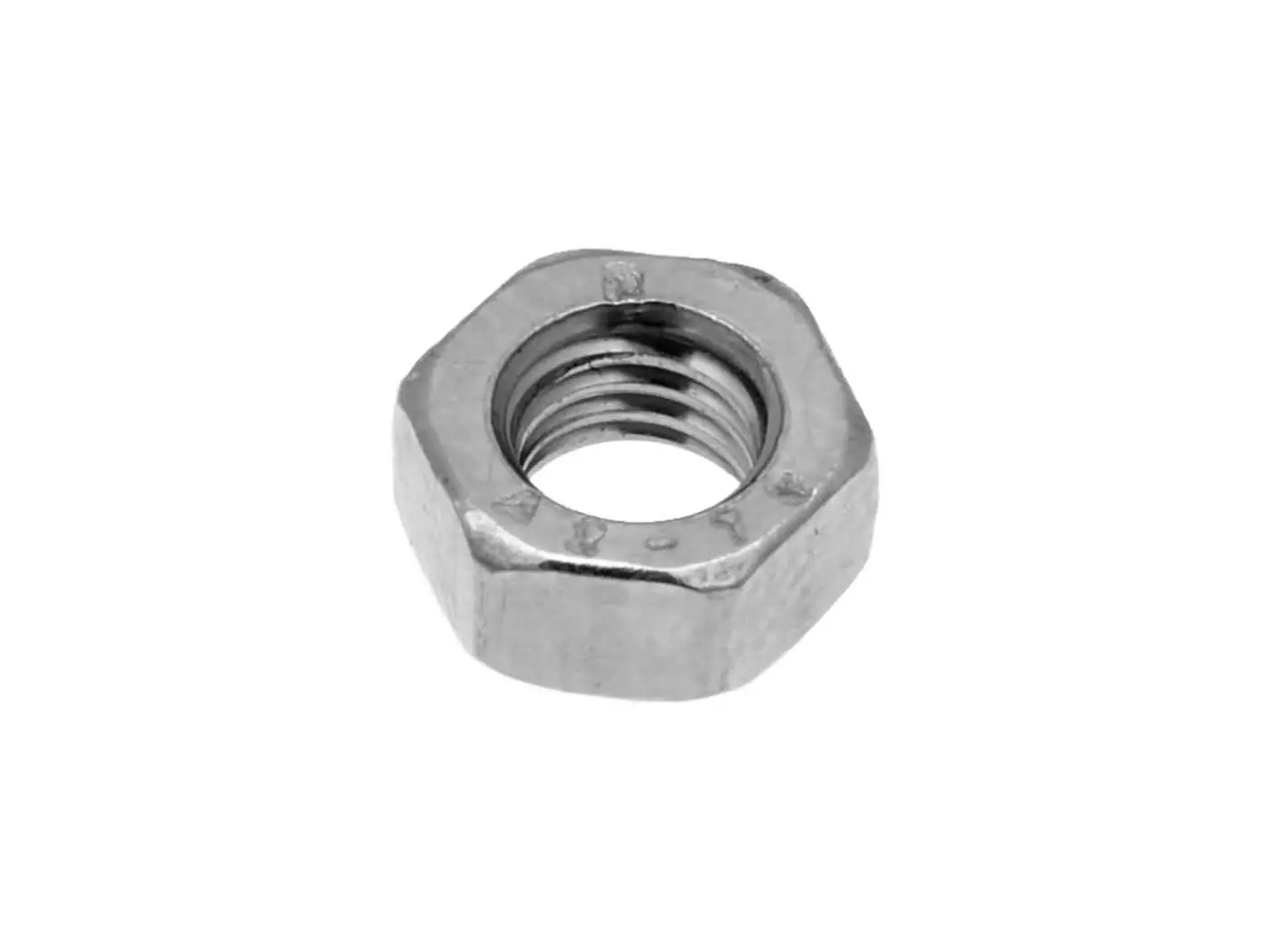 Hex Nuts DIN934 M5 Stainless Steel A2 (100 Pcs)