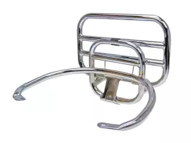 Rear Luggage Rack Folding Chrome For Vespa GT, GTS, GTV