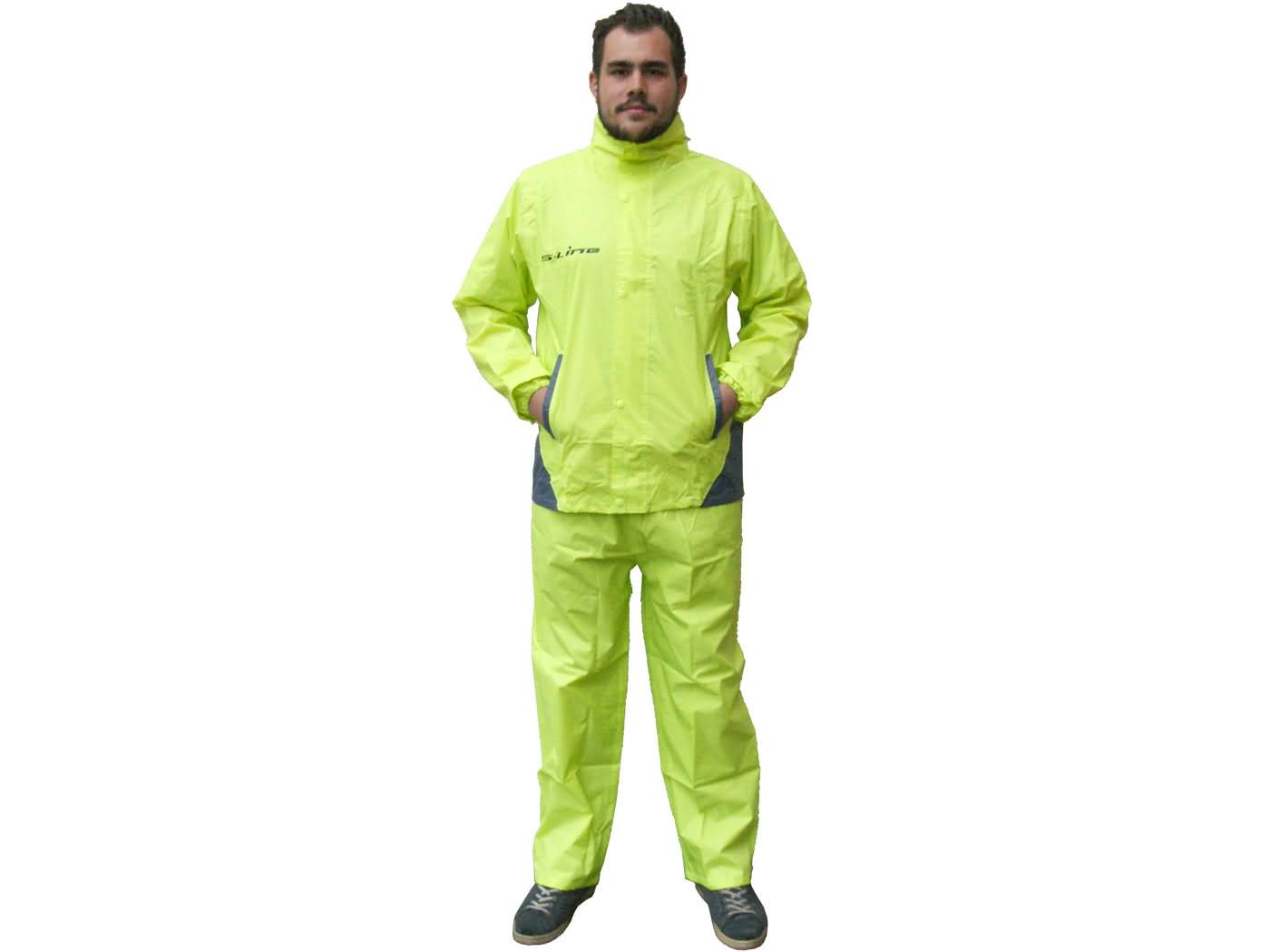 Rain Suit S-Line Yellow 2-piece - Size XL