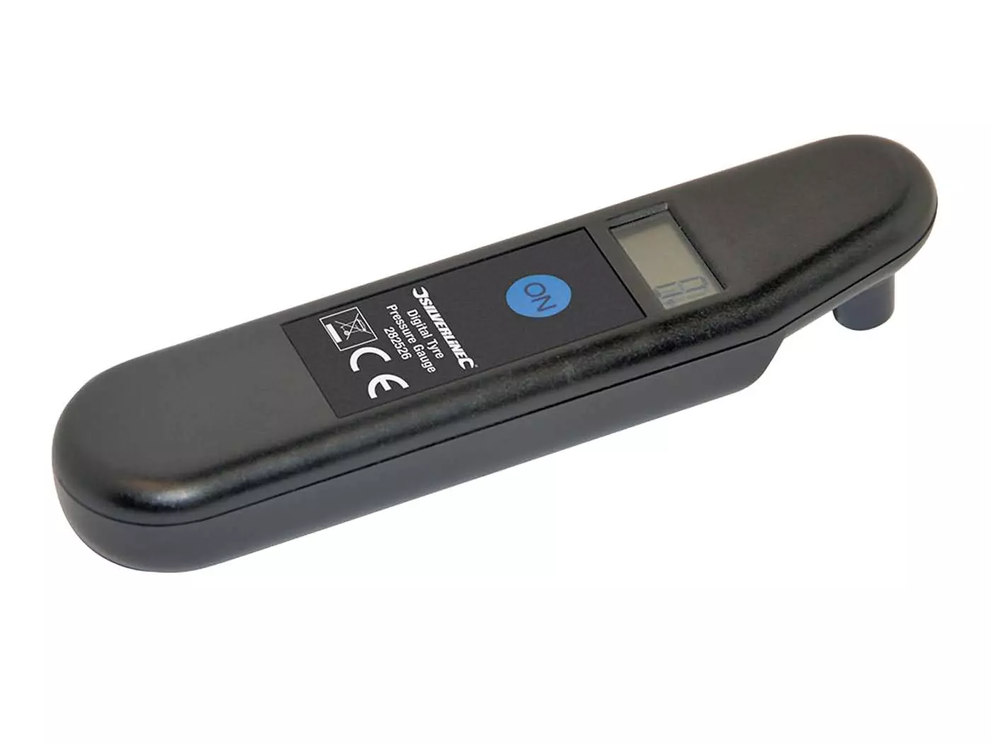 Buy now: Digital Tyre Pressure Gauge Silverline 0.15-7bar (2-99.5psi) Digital Tyre Pressure Gauge Silverline 0.15-7bar (2-99.5psi)