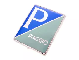 Emblem / Badge Piaggio To Plug For Piaggio Ape 07-12, Vespa 1999