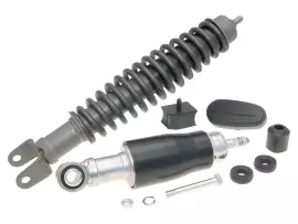 Shock Absorber Kit Front & Rear Phosphatized Black For Vespa Primavera, ET3 125, Vespa 50, PK50