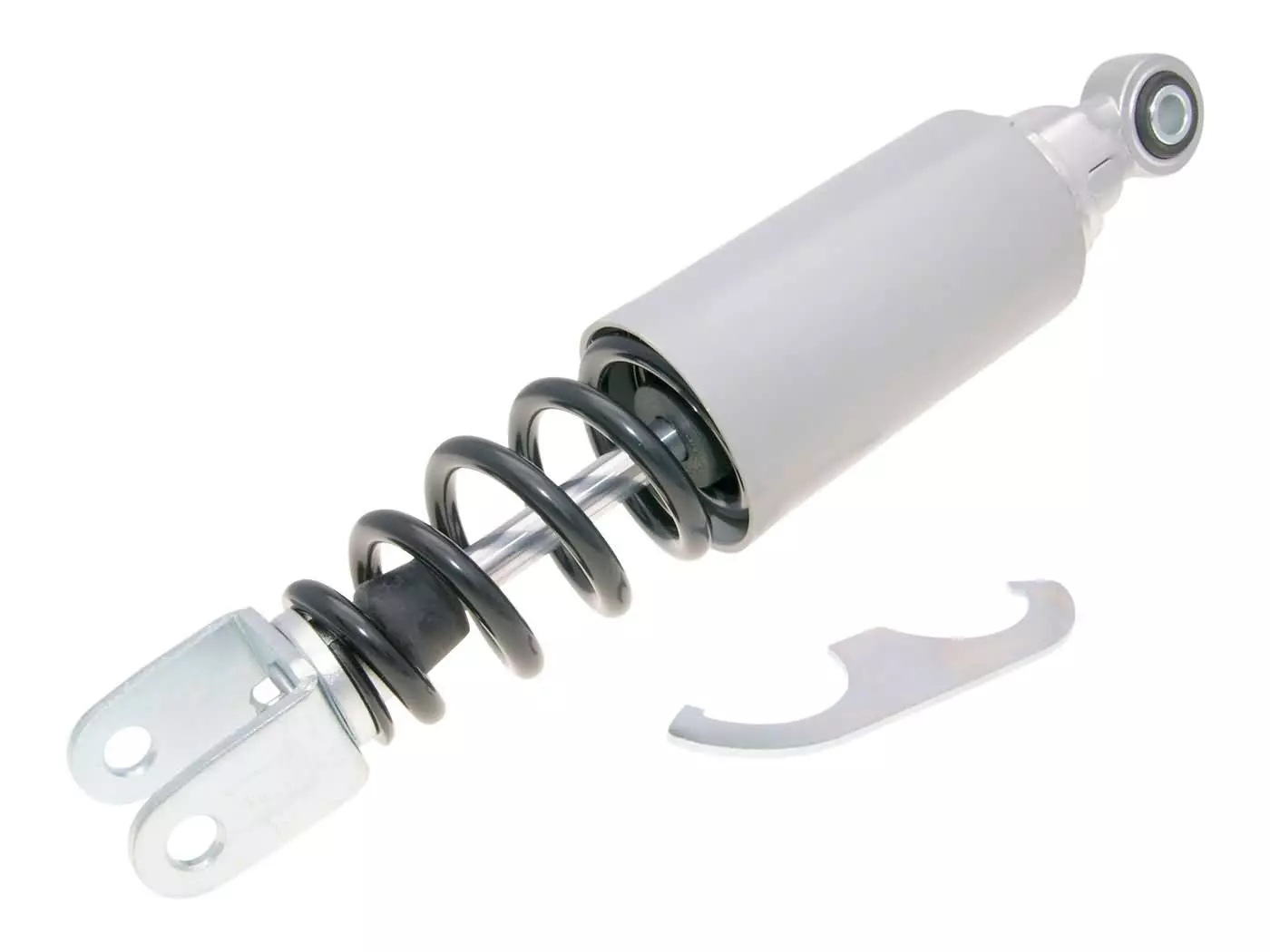 Buy now: Rear Shock Absorber Carbone Sport 290mm Silver / Black / Grey For Aprilia Scarabeo 50 4T (Piaggio Engine) Rear Shock Absorber Carbone Sport 290mm Silver / Black / Grey For Aprilia Scarabeo 50 4T (Piaggio Engine)