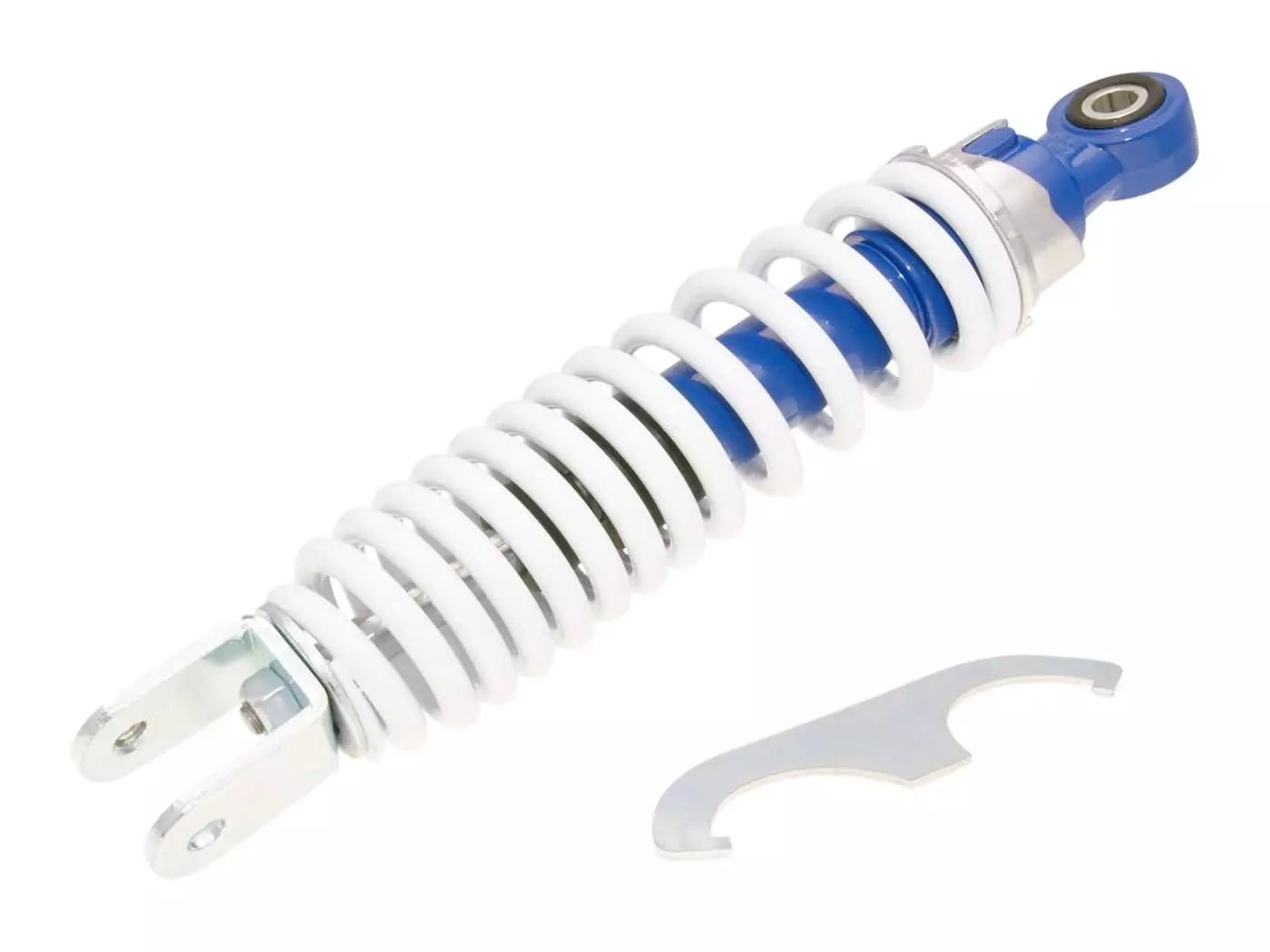 Rear Shock Absorber Carbone Sport 250mm Blue / White For Malaguti F12 Phantom
