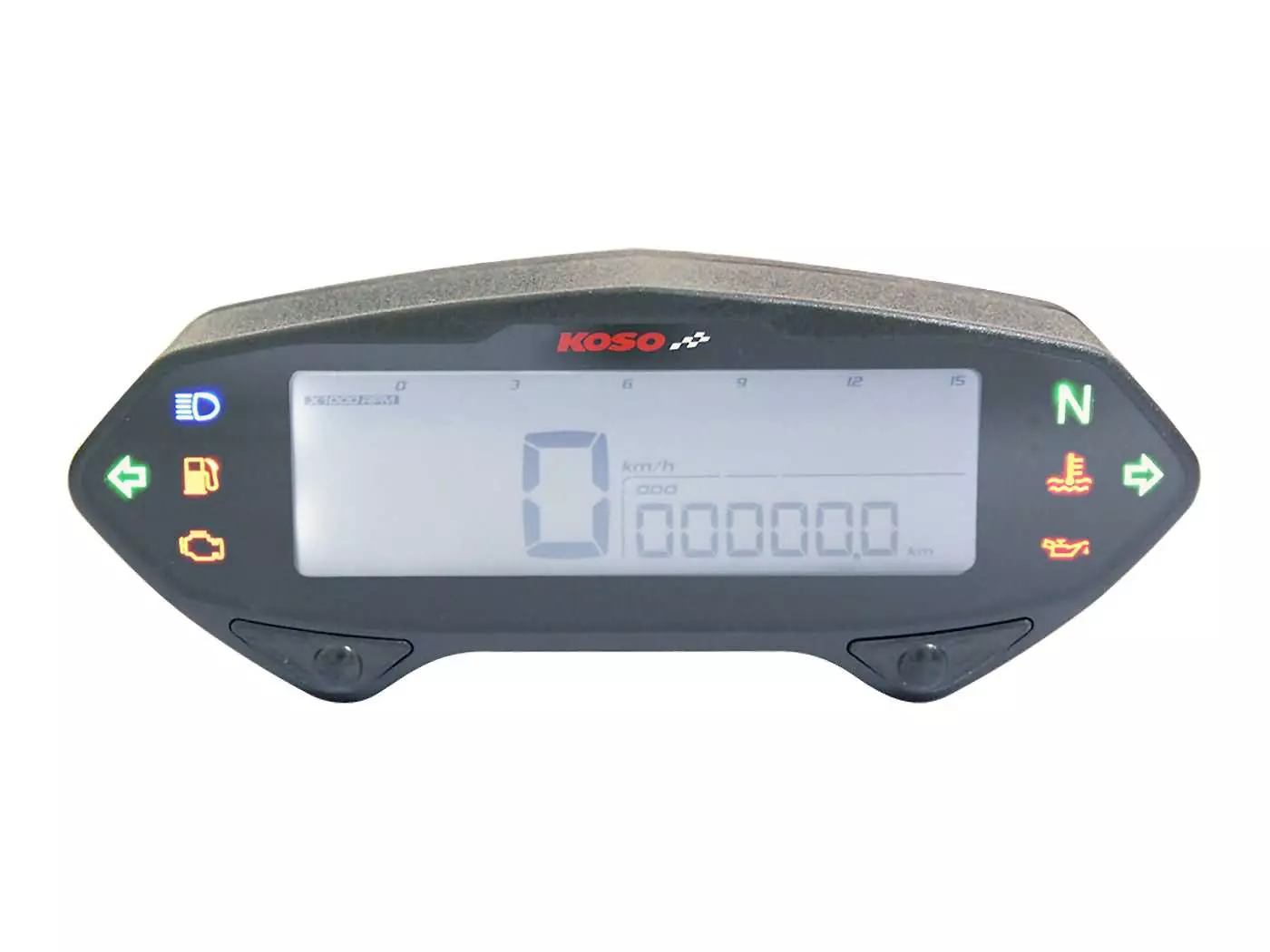 Multifunctional Speedometer Koso DB-01RN With E-mark