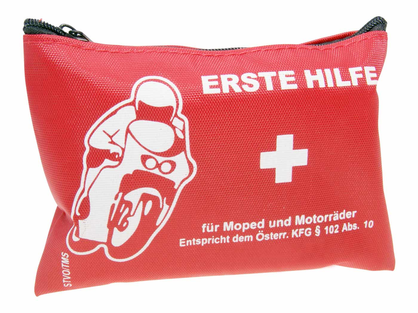 First Aid Kit Pouch For Motorcycle, Geared Bike, Scooter