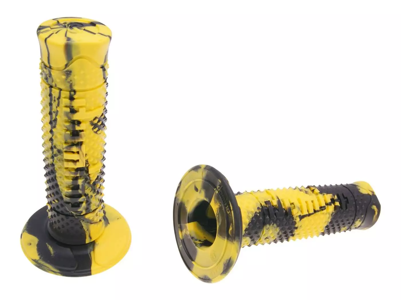 Handlebar Grip Set Domino A260 Off-road Snake Black / Yellow