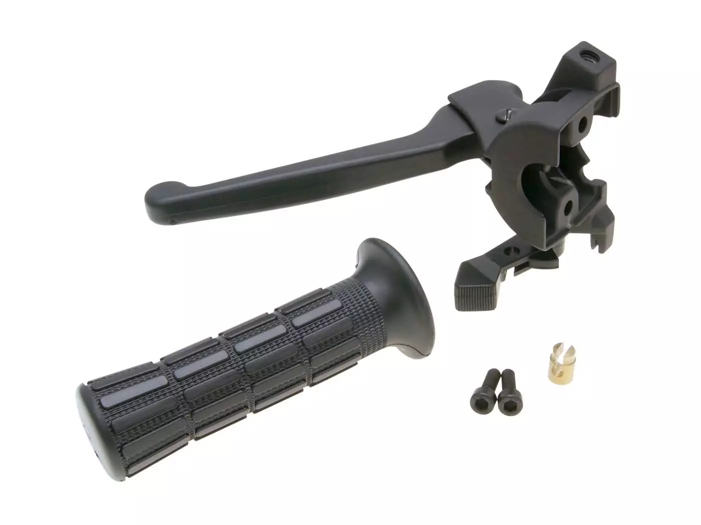 Buy now: Brake Lever Fitting Left-hand W/ Choke Lever And Grip For MBK Booster, Yamaha BWs Brake Lever Fitting Left-hand W/ Choke Lever And Grip For MBK Booster, Yamaha BWs