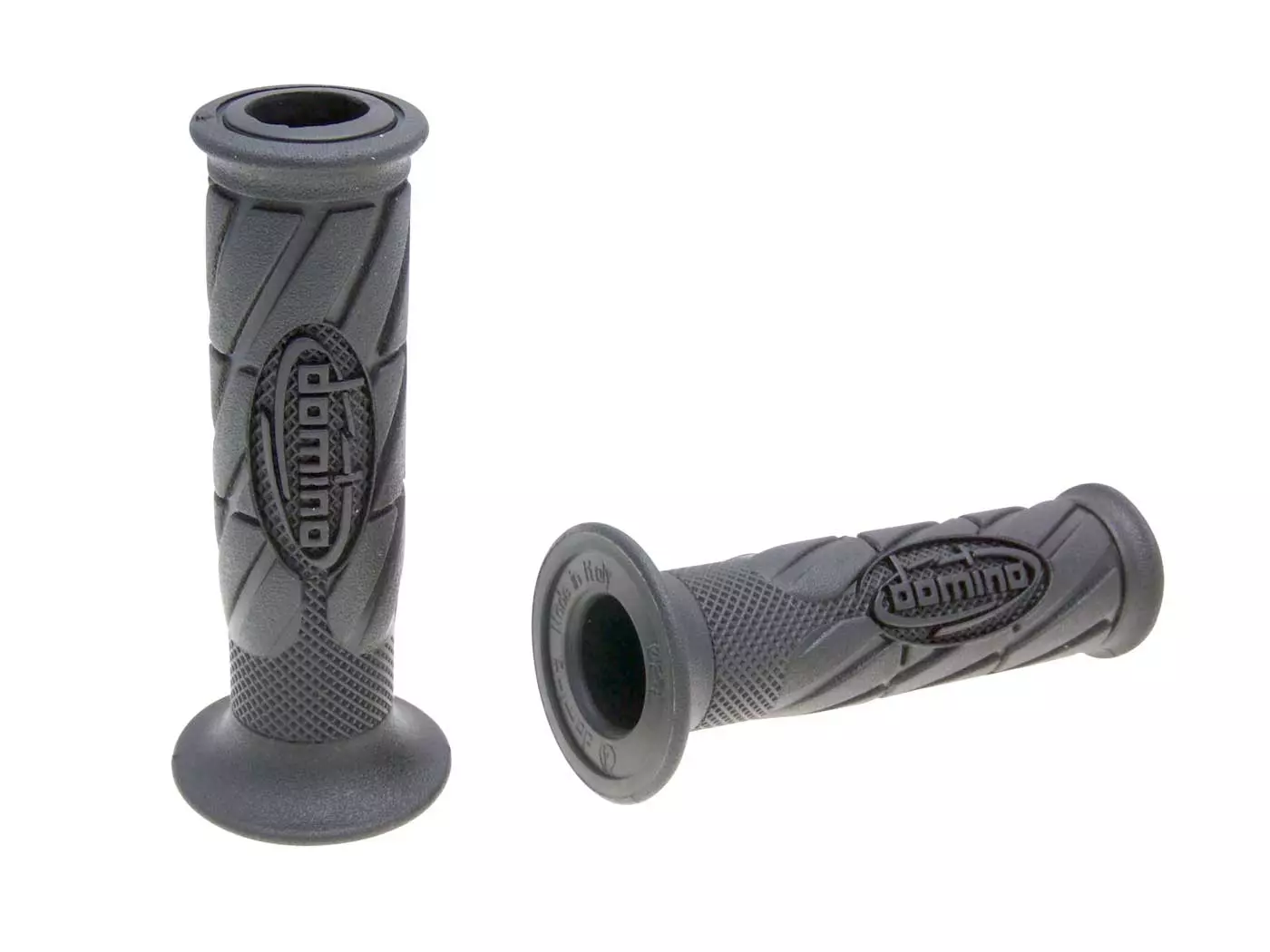 Handlebar Rubber Grip Set Domino 5519 On-road / Scooter Open End Grips