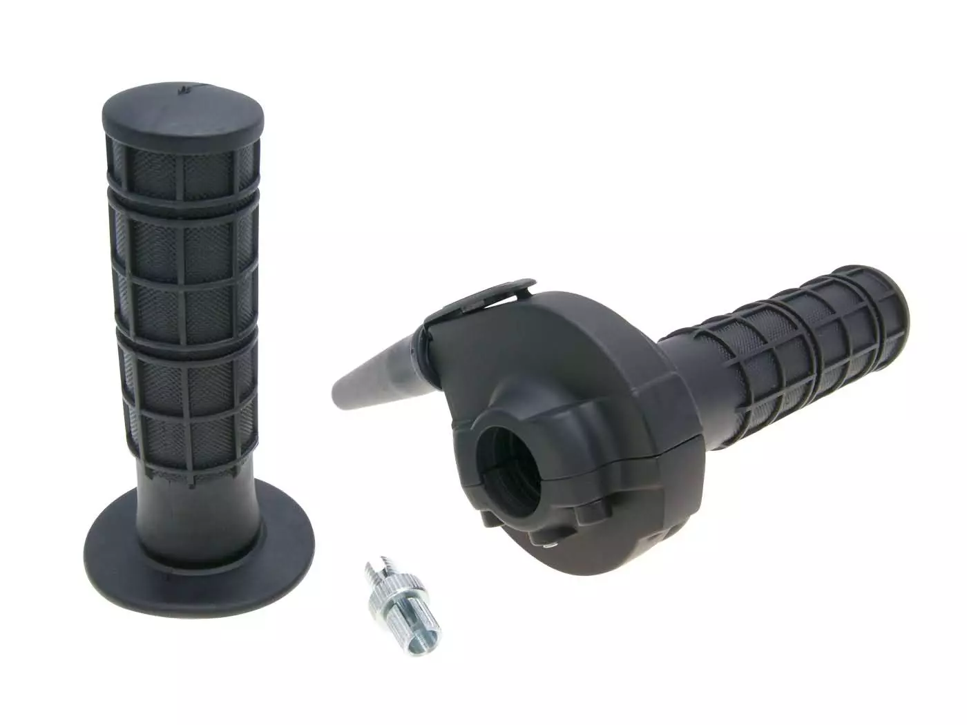 Buy now: Quick Action Throttle Kit Domino Enduro 2.3°/ 46mm Black - Universal Quick Action Throttle Kit Domino Enduro 2.3°/ 46mm Black - Universal