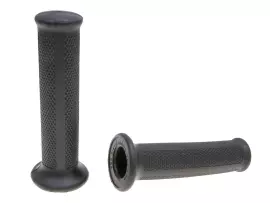 Handlebar Rubber Grip Set Domino 1052 Trial Black 126mm