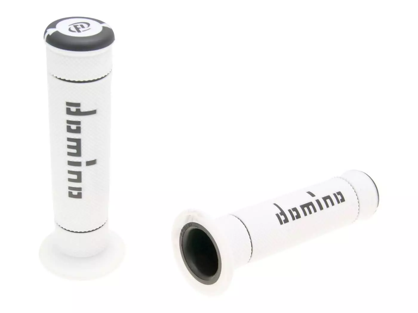 Handlebar Grip Set Domino A240 Trial White / Black