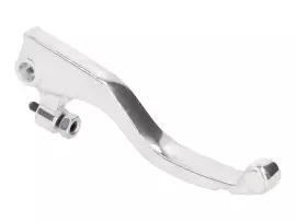 Brake Lever Right, Silver Color For Aprilia RX, SX 11-, Derbi Senda SM, R DRD, Rieju MRT