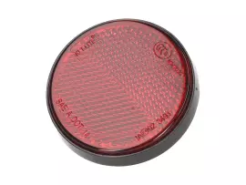 Reflector Round 55mm Red Color, Screwable