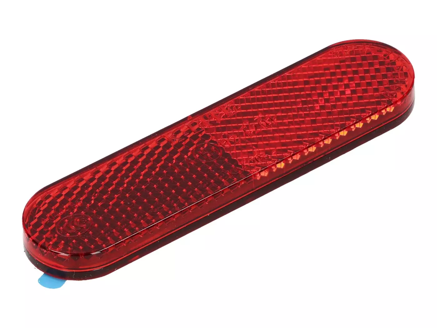 Reflector 95x25mm Red Color, Self-adhesive
