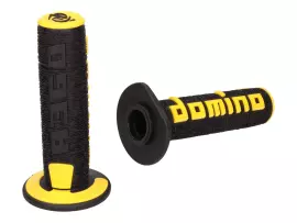 Handlebar Grip Set Domino A360 Off-road Black / Yellow