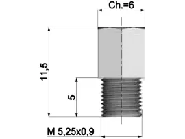 Carburetor Main Jet Polini For Mikuni - 85