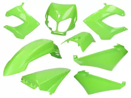 Fairing Kit Green For Derbi Senda R, SM X-Treme, SM DRD