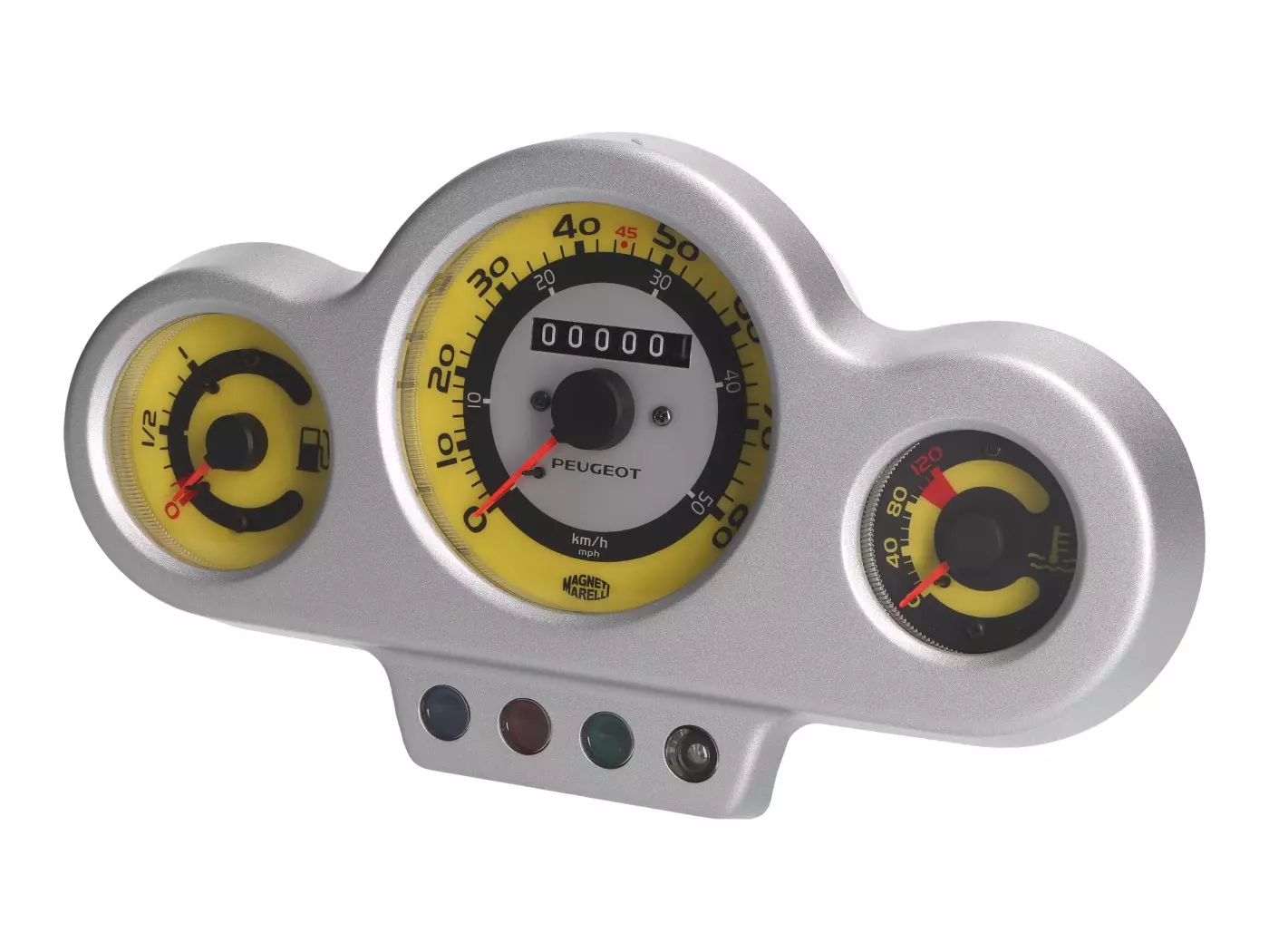 Speedometer OEM Yellow For Peugeot Speedfight II X-Race LC