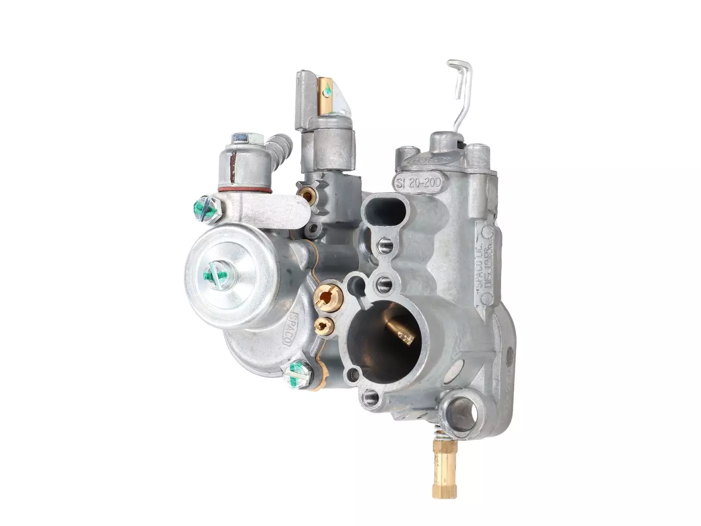 Carburetor Dellorto SI 20/20 D For Vespa P125E (petroil Lubrication)