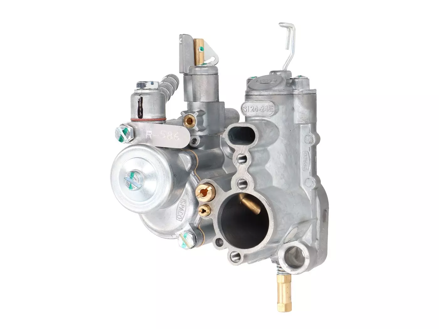 Carburetor Dellorto SI 24/24 E For Vespa P200E (petroil Lubrication)