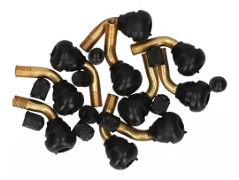 Tire Valve Tubeless 60° Bent - Set Of 10 Pcs