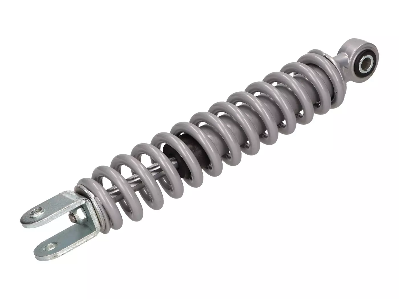 Buy now: Rear Shock Absorber Carbone Standard 273mm Silver For Yamaha Neos, MBK Ovetto Rear Shock Absorber Carbone Standard 273mm Silver For Yamaha Neos, MBK Ovetto