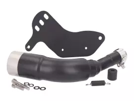 Exhaust Mounting Kit Incl. Connecting Pipe REMUS RS Black For Vespa GTS, GTS Super 300 HPE Euro4 2019