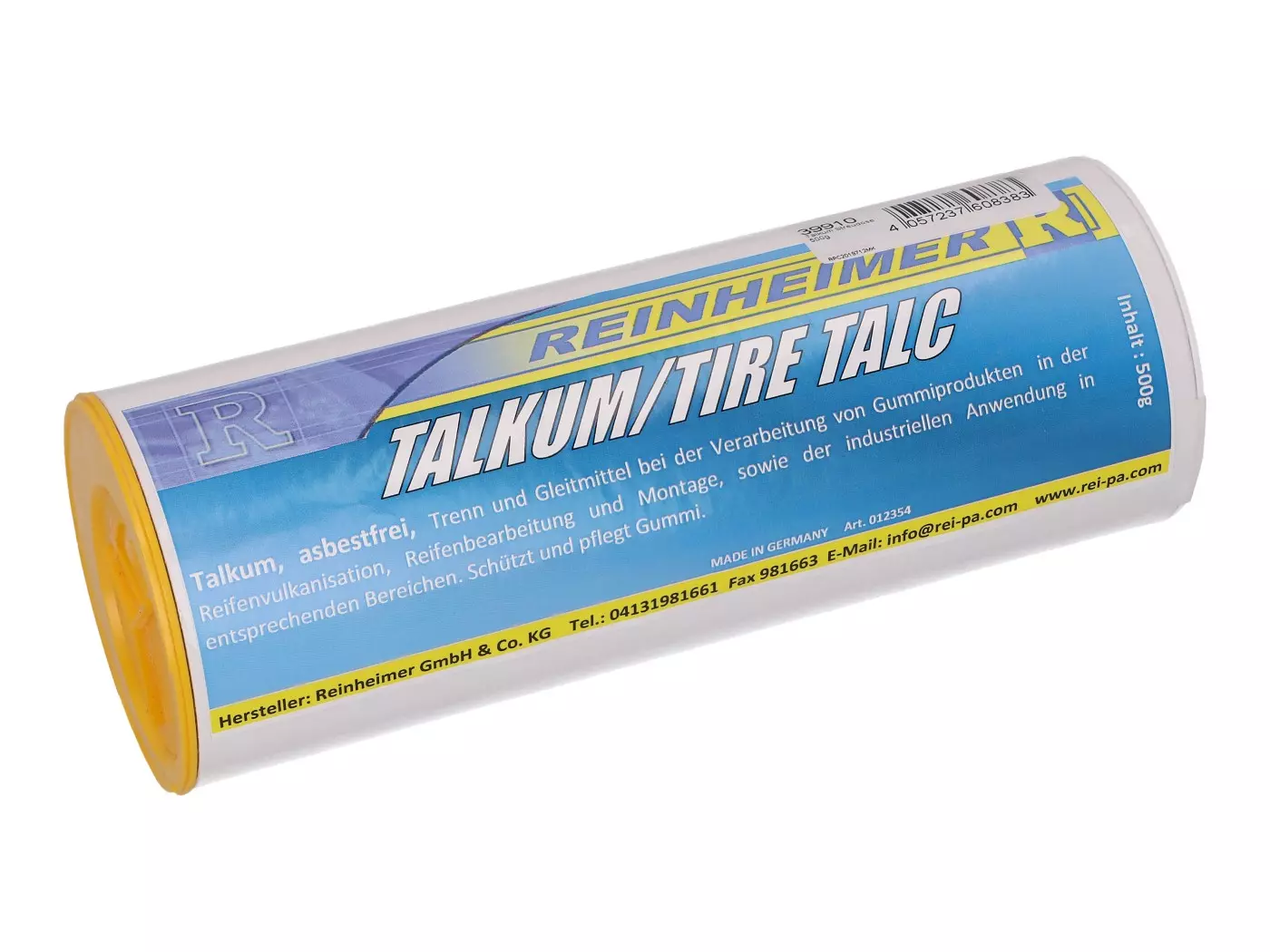 Tire Talcum Shaker Can 500g