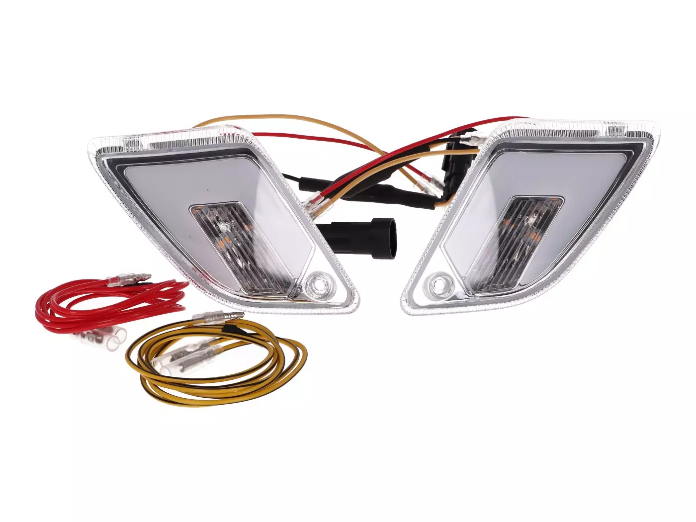 Indicator Light Set Rear Power1 LED White For Vespa GT, GTL, GTV, GTS 125-300