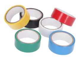 Electrical Insulation Tape 19mm X 2.5m - 6 Pcs