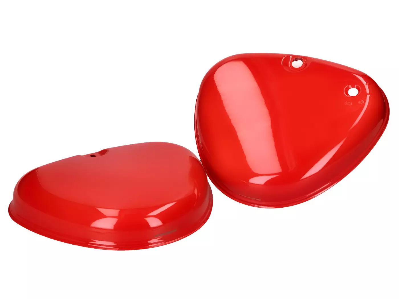 Buy now: Side Cover Set Red For Simson S50, S51, S70 Side Cover Set Red For Simson S50, S51, S70