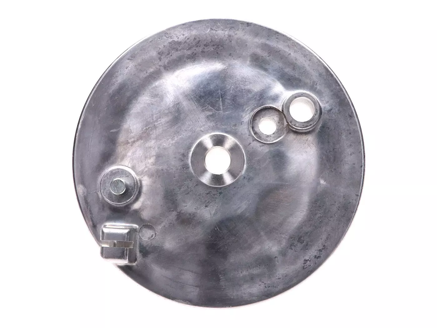 Rear Brake Cover W/ Stop Light Switch Hole For Simson S50, S51, S70, KR51, SR4-1 Spatz, SR4-2 Star, SR4-3 Sperber, SR4-4 Habicht